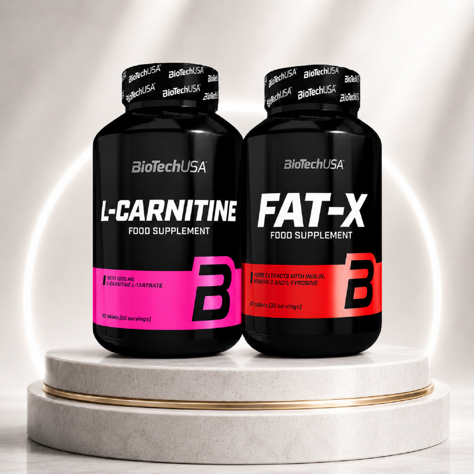 L-CARNITINE & FAT-X – Slimming Figure, Cellulite Reduction, Fat Burning, Energy