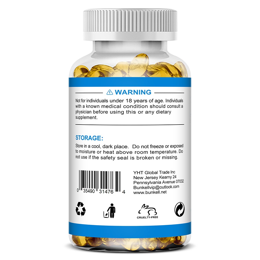 Joint Health Supplement Muscle Growth Recovery Tissue Repair 120 Softgels