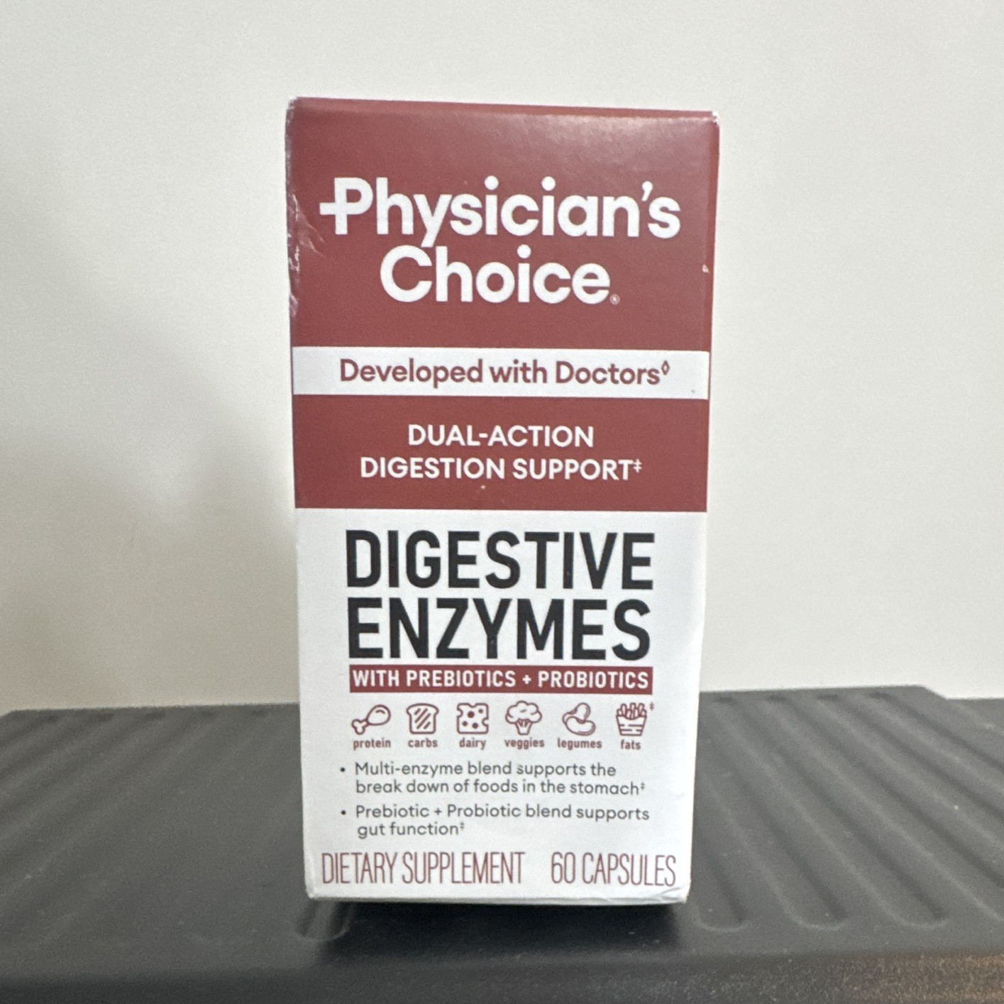 Physician’s Choice Digestive Enzymes + Pre/Probiotics Made in USA 60 Caps