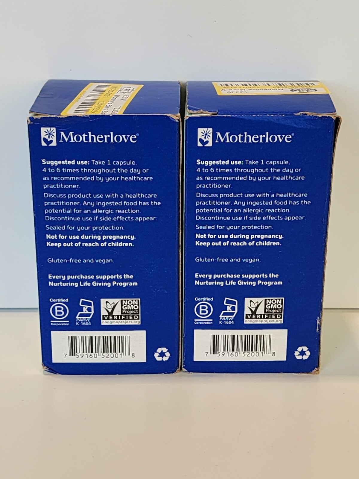 Motherlove More Milk Moringa Herbal Supplement 60 Capsules Each, Expires 01/2026
