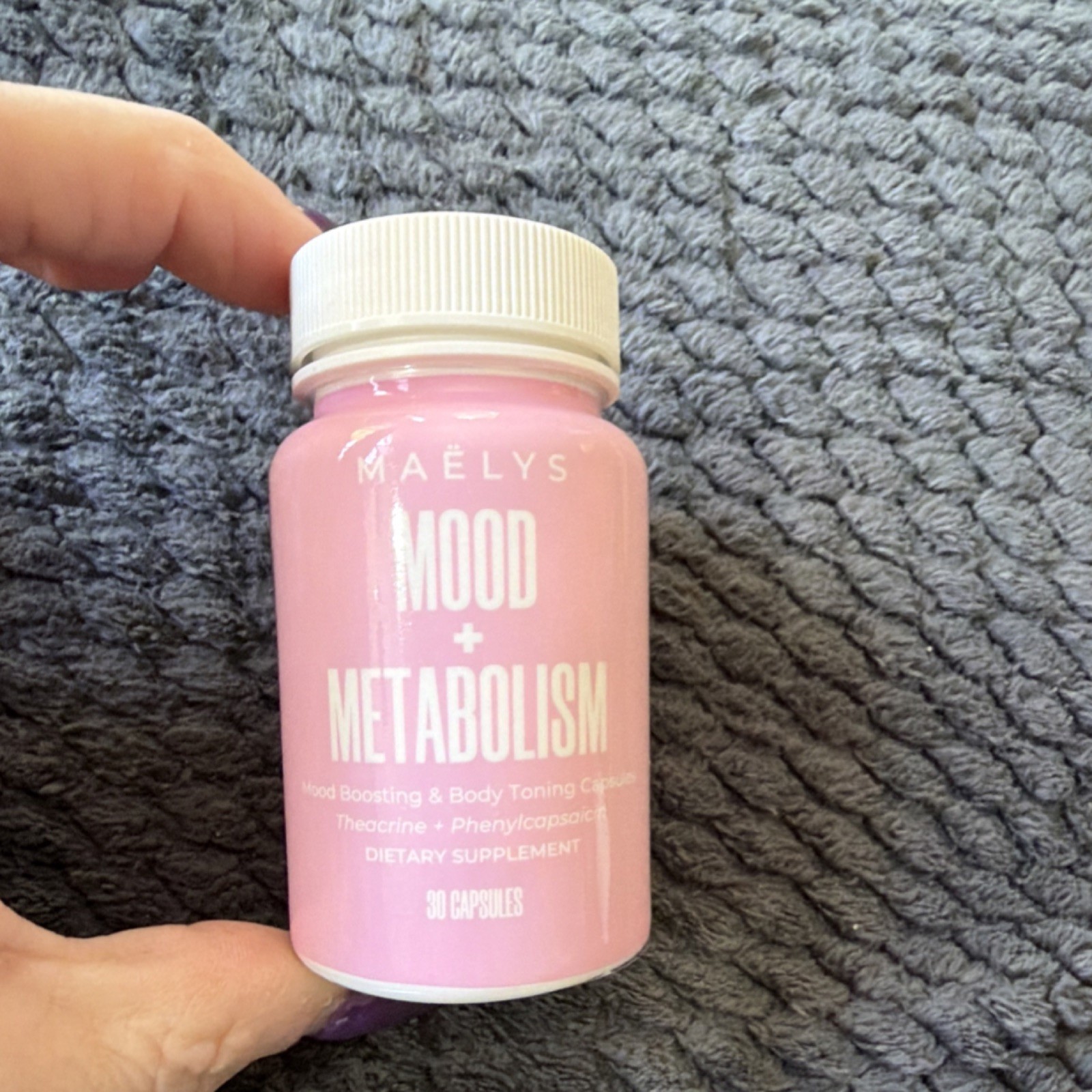 Maelys Mood & Metabolism Capsules Mood Support Weight 30ct Exp 10/2027