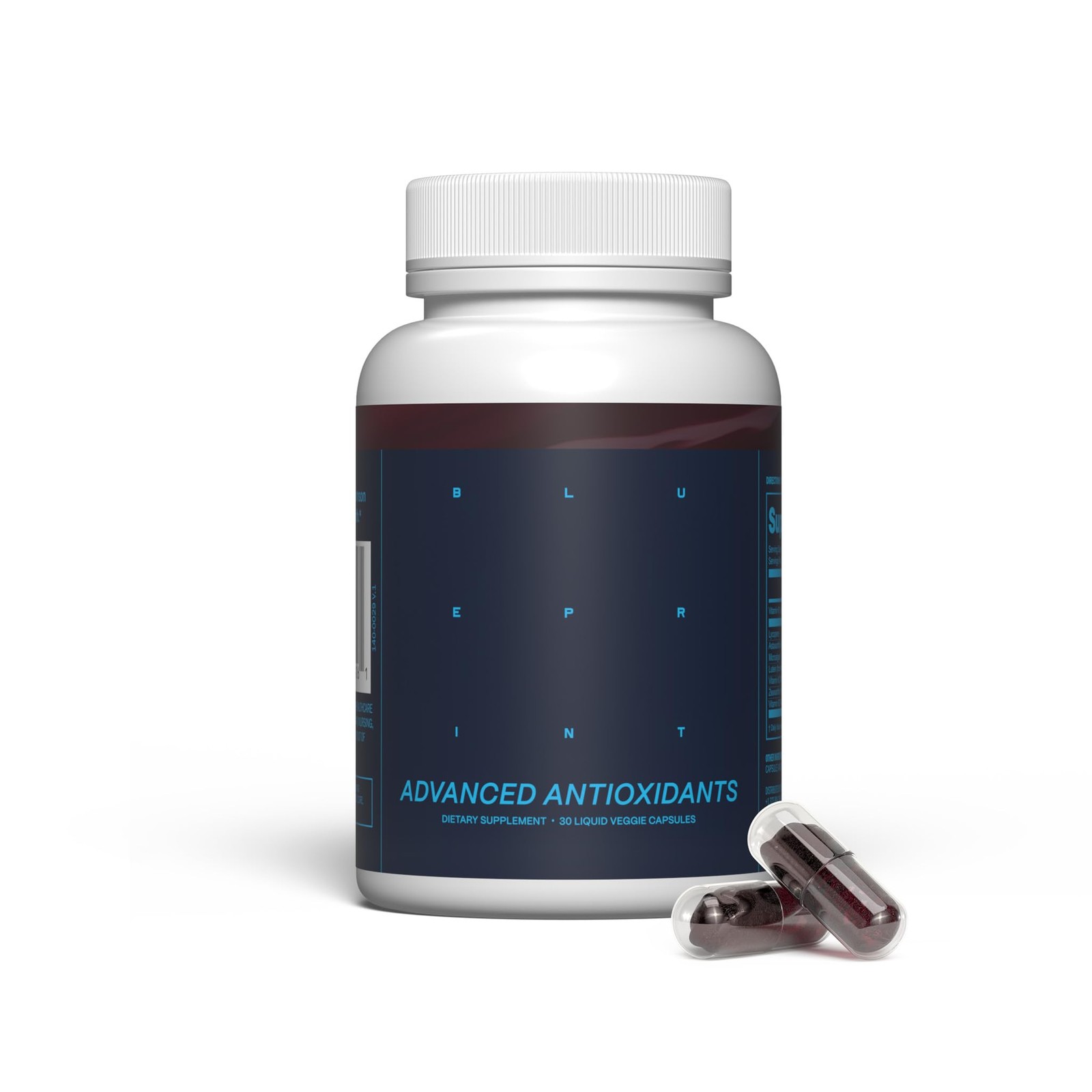 Blueprint Bryan Johnson Advanced Antioxidant Supplement 30 Count (Pack of 1)