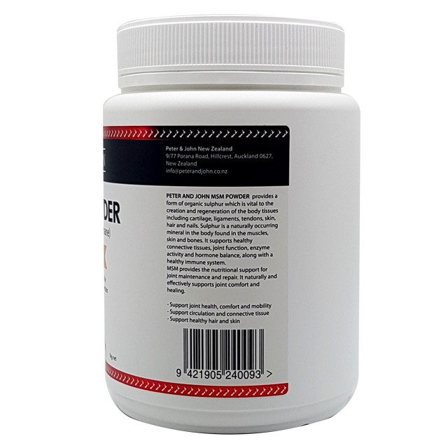 MSM Powder 1kg – Active Lifestyle Support – 5 Pack