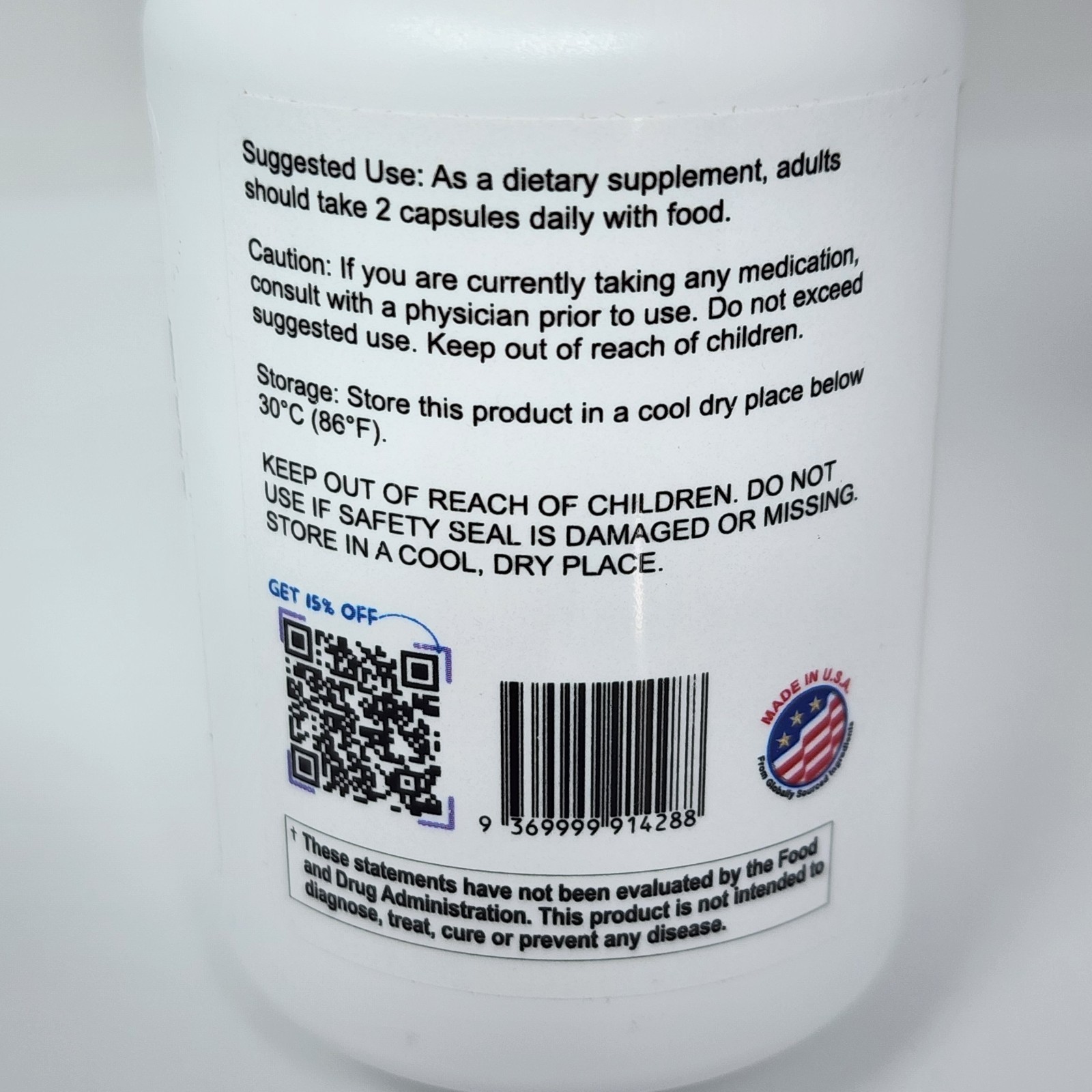 Nourished Natural Health Androgen Blocker Plus, 60 Capsules Exp 10/2026