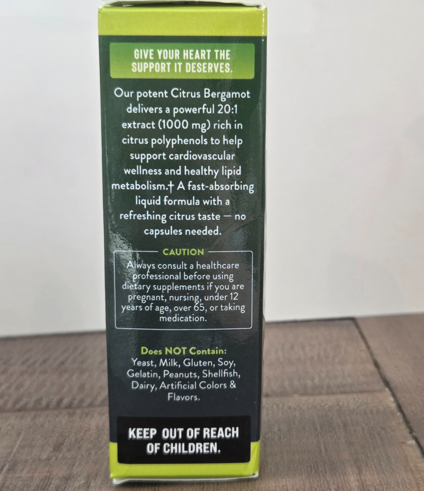 TWO Pack Citrus Bergamot Extract 20:1 Heart Health Antioxidant 2 fl oz each