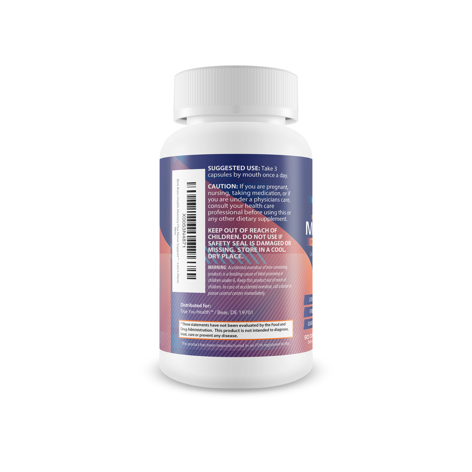 Best Brain Health Memory Plus Nerve Support – Advanced Memory Formula