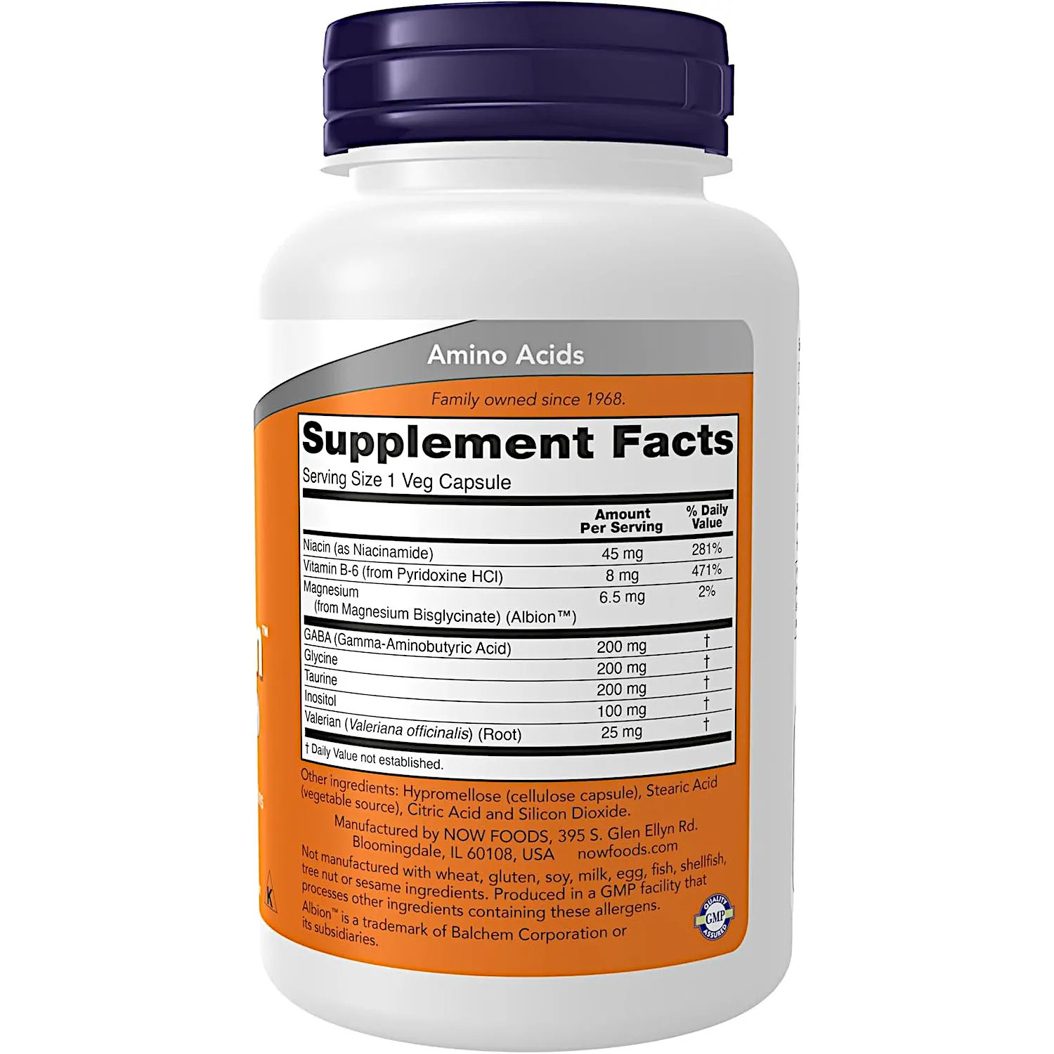 NOW Foods True Calm Amino Relaxer, 90 Capsules