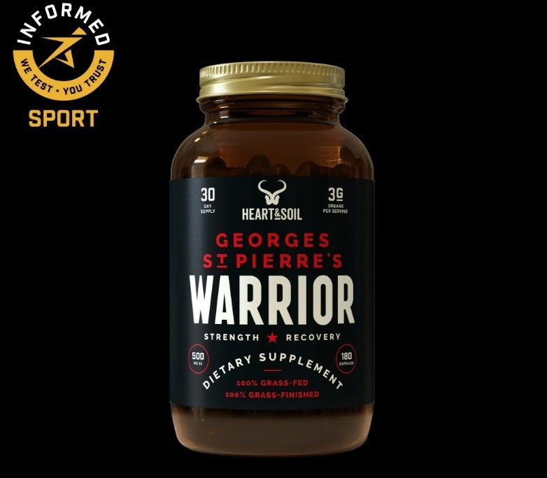 HEART & SOIL WARRIOR – Maximize Your Performance, Strength & Recovery – 180 Caps