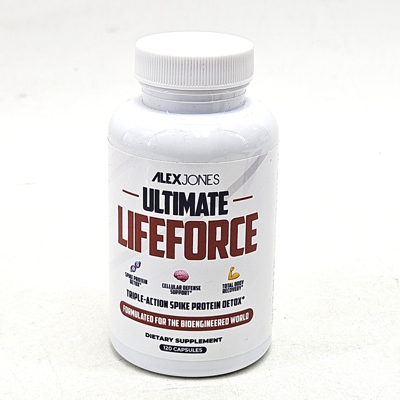 1 Bottle Ultimate Lifeforce – Triple-Action Spike Protein Detox by Alex Jones