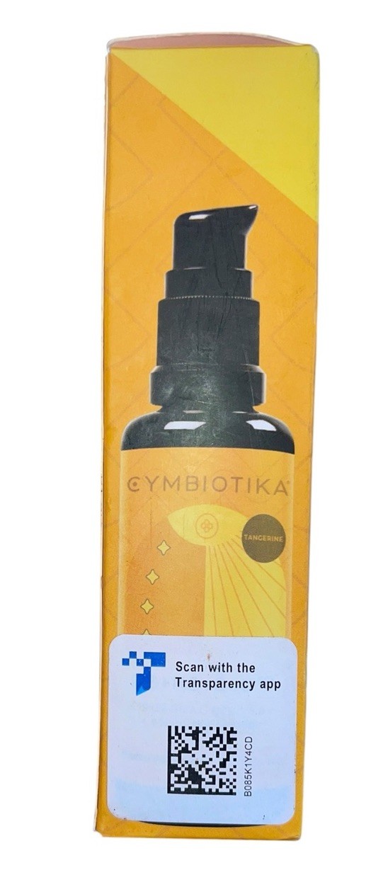New Sealed CYMBIOTIKA D3+K2+CoQ10 Liquid Tangerine Flavor – 60 ml/2.0 fl oz