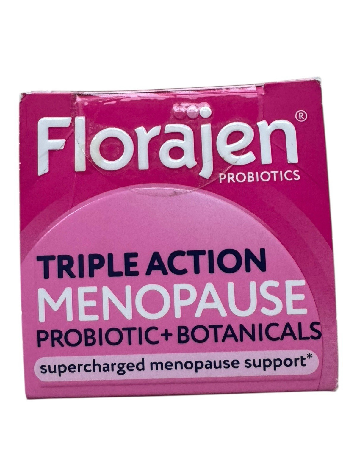 Florajen Triple Action Menopause Probiotic Capsules – 30 Count – Ex: 7/26