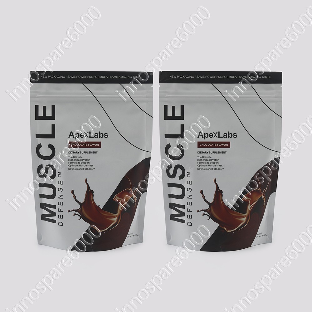 New Apex Labs Muscle Defense Chocolate Flavor- 8.57 OZ – EXP 2027 (1-5 pack)