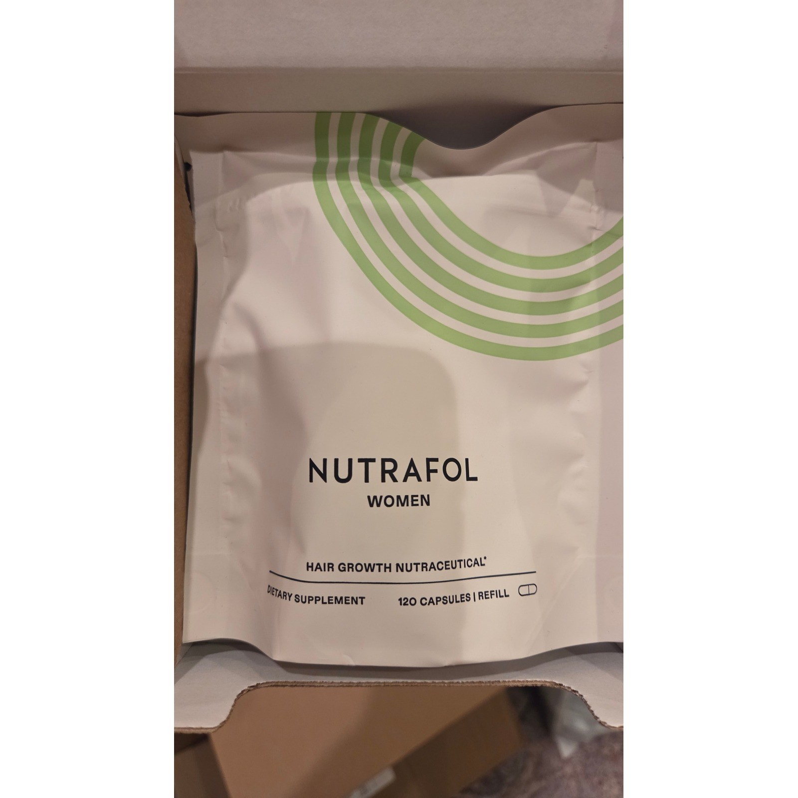 Nutrafol Women Hair Growth Nutraceutical 120 Refill Pouch
