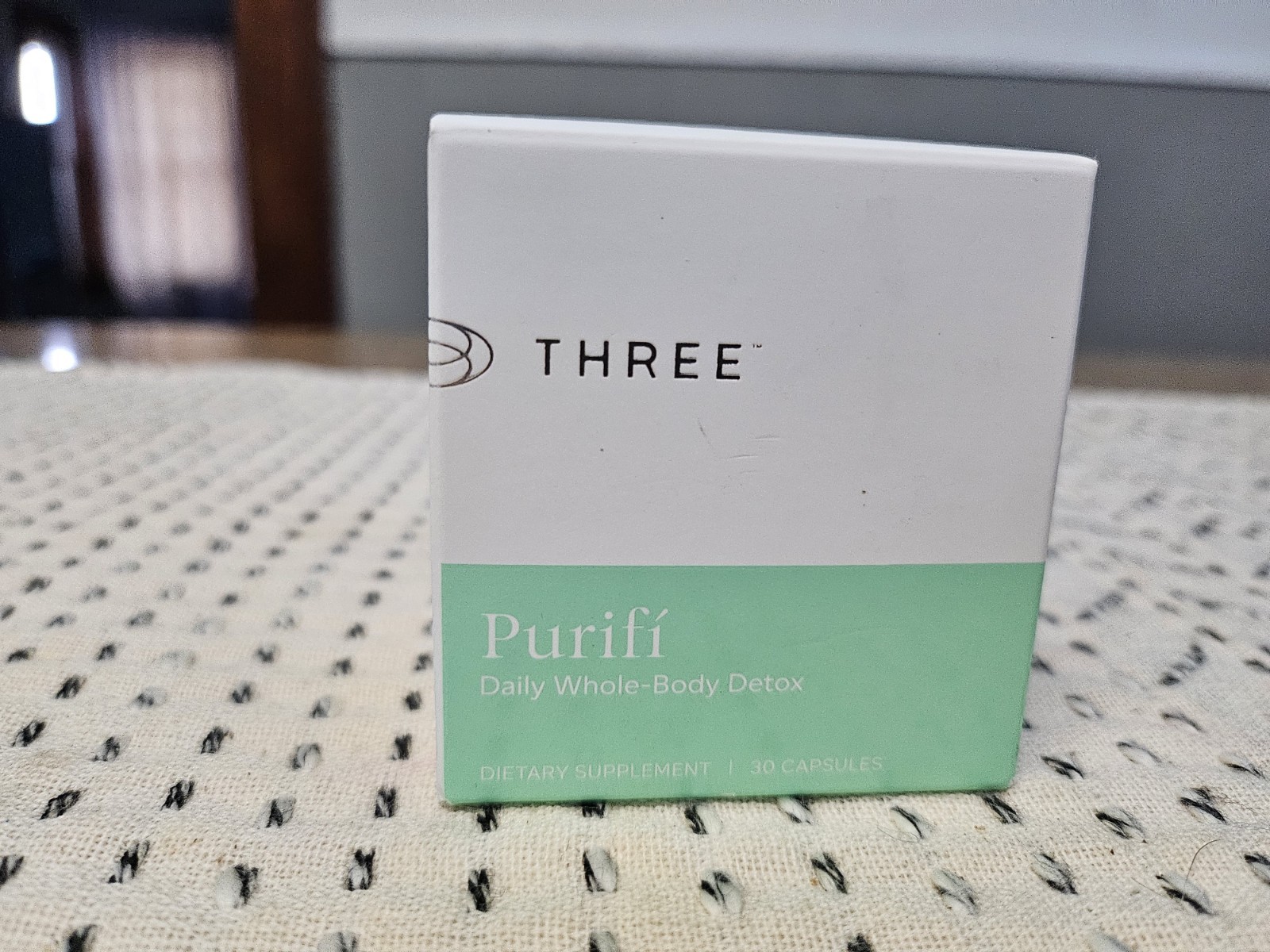 THREE Purifi Detox 30 Capsules + Éternel + Vitalité Supplement Set Non-GMO