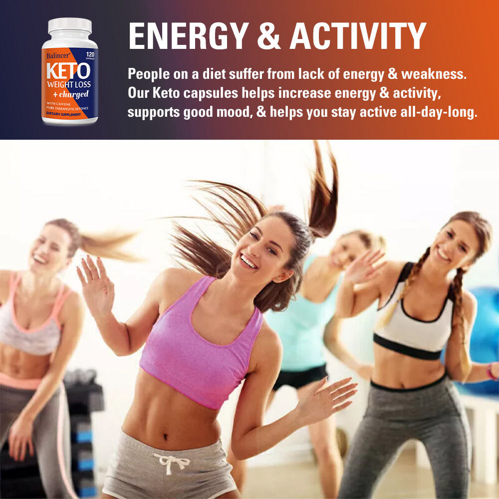 KETO Pure Ketone Fat Burning Capsules – Burn Fat – Boost Metabolism-Improve Mood