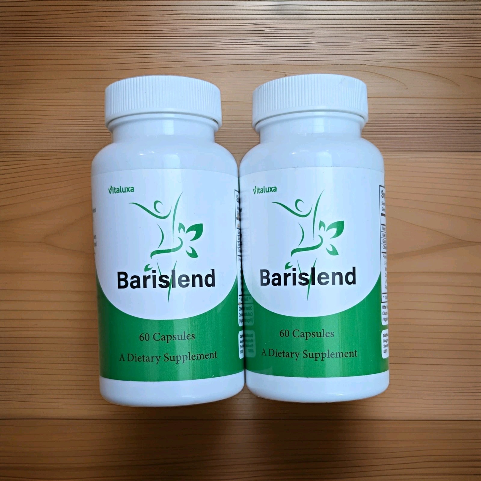 2 X Barislend Weight Management Green Coffee + Green Tea 120 Caps Exp 01/27