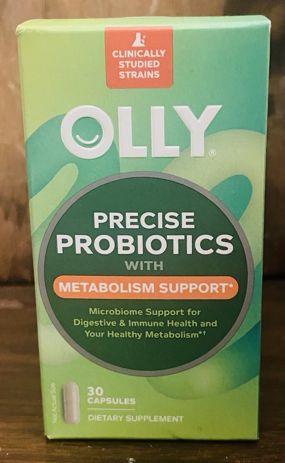 OLLY Precise Probiotics Metabolism Digestive & Immune Support EXP 09/2027 NEW