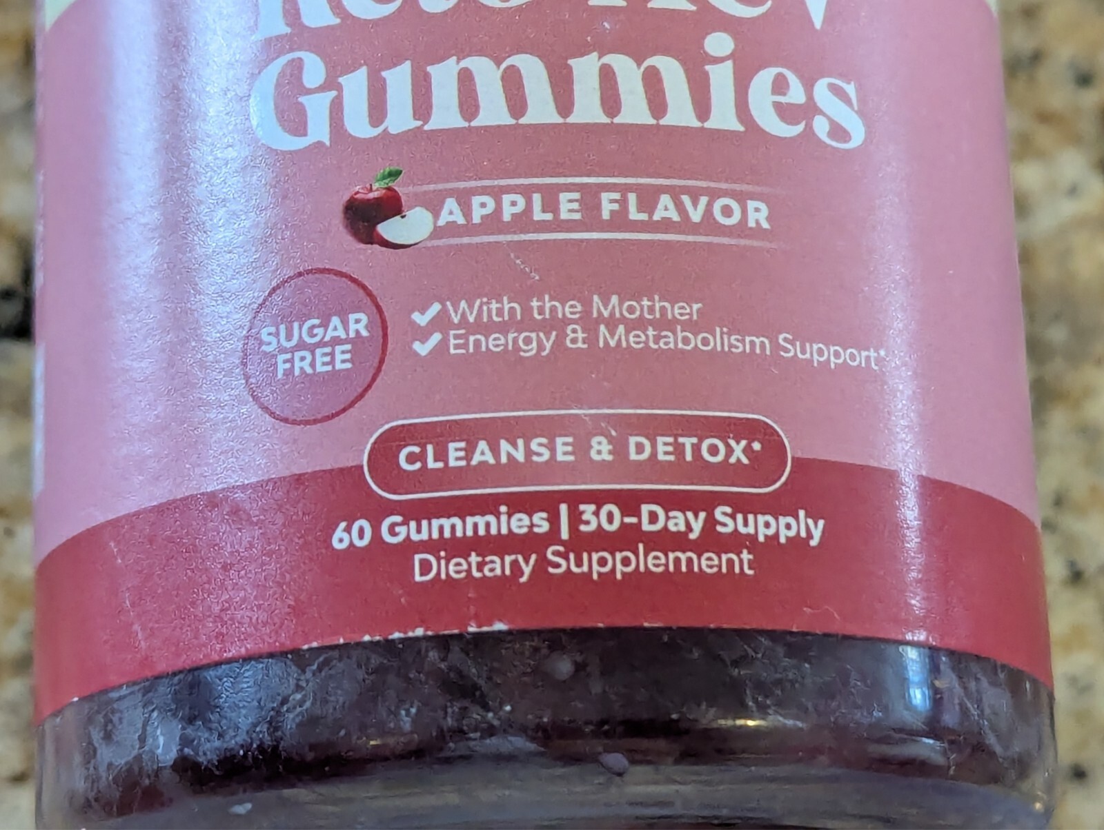 Nature’s Craft Keto ACV Gummies Apple 60 count exp: 09/2025