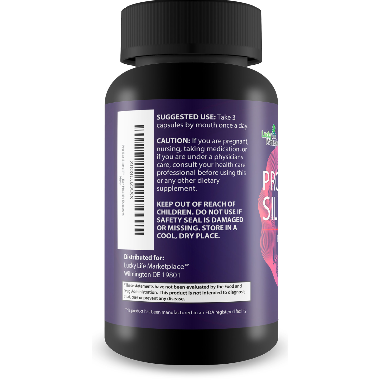 Pro Ear Silincil – Ear Health & Hearing Health Support – Help Reduce Ear Ringing