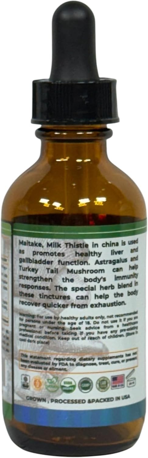 Mother Nature Revive & Nourish Mushroom & Herbs Dietary Supplement – 60 ml