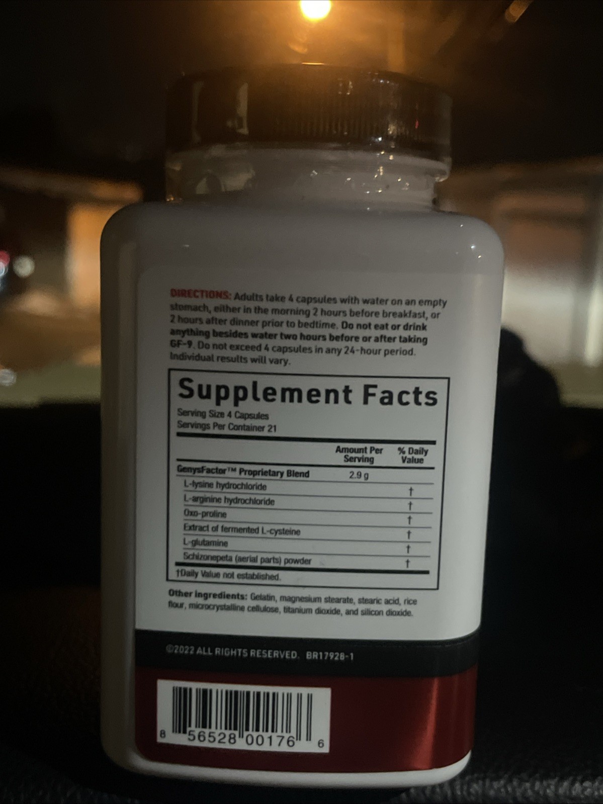 Novex Biotech GF-9 Growth Supplement – 84 Capsules Exp 2027