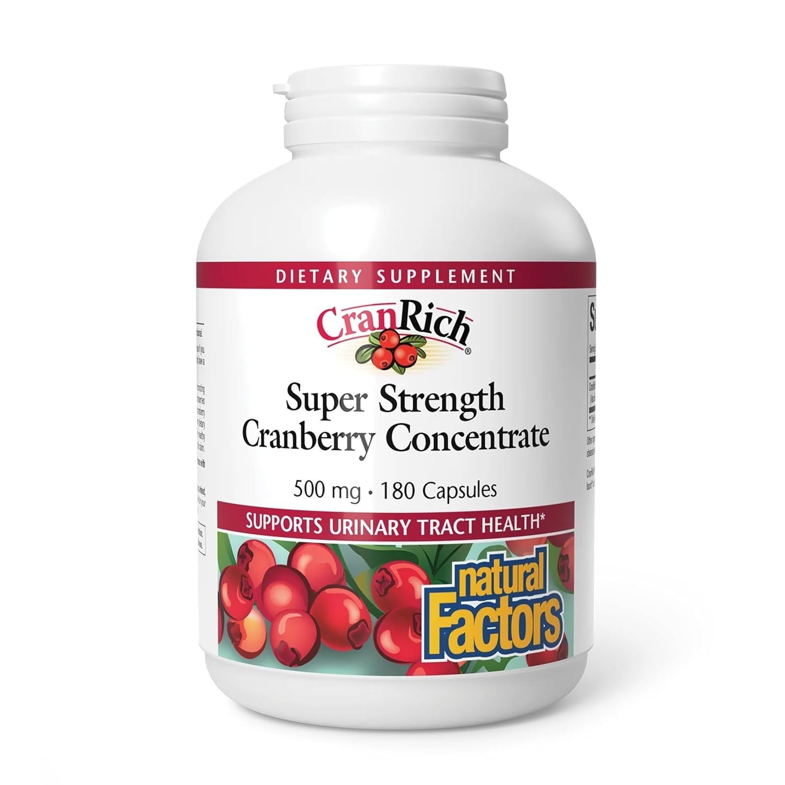 Natural Factors CranRich Super Strength Cranberry Concentrate 90 Capsules