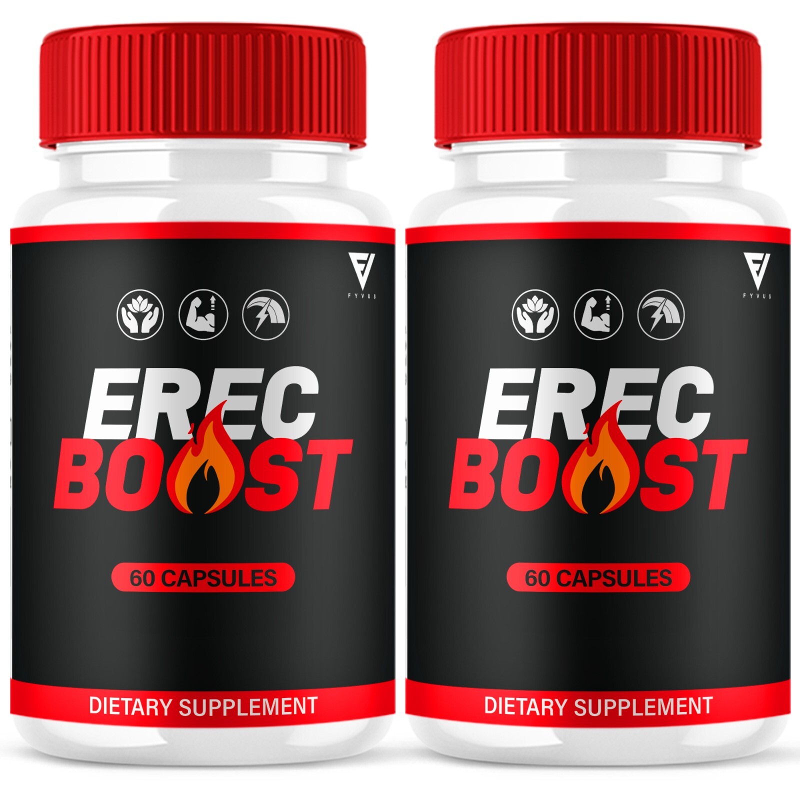 (2 Pack) Erec Boost Pills Erec Booster, Erec Boost High Drive (120 Capsules)