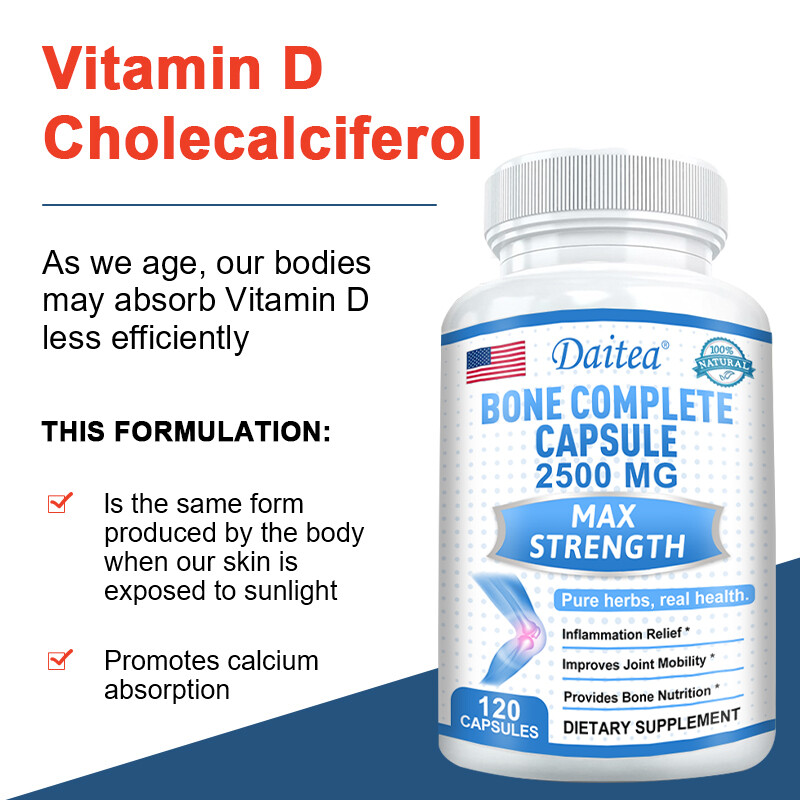 Calcium Magnesium – Vit D3 K2 – Capsule – Bone and Joint Support