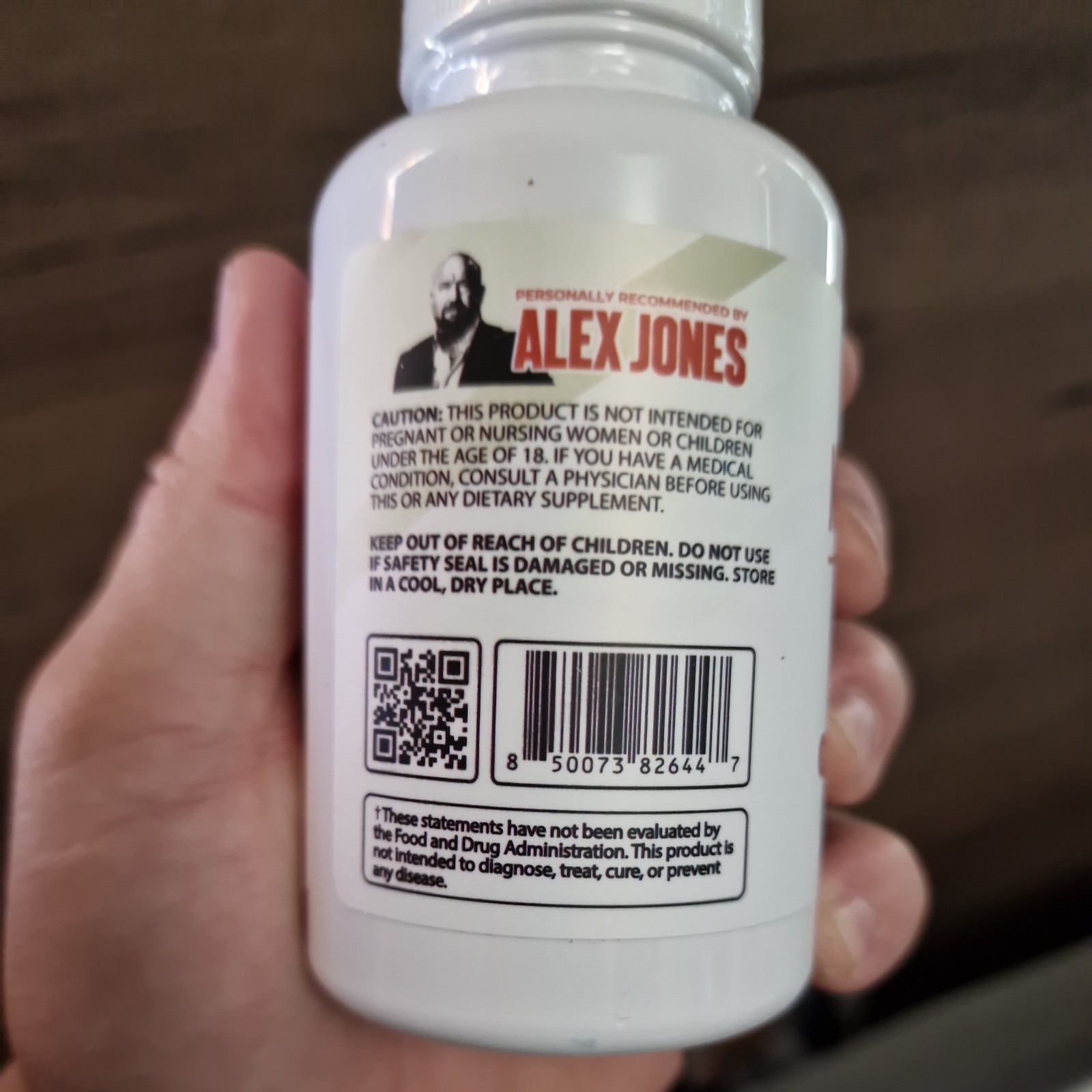 Alex Jones Natural Methyl Drive Mitochondrial Methylated Complex Info Wars- 90ct