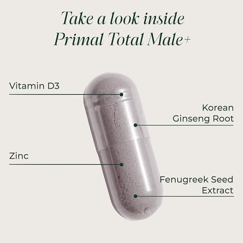 Primal Harvest Total Male+ Daily Supplement for Men