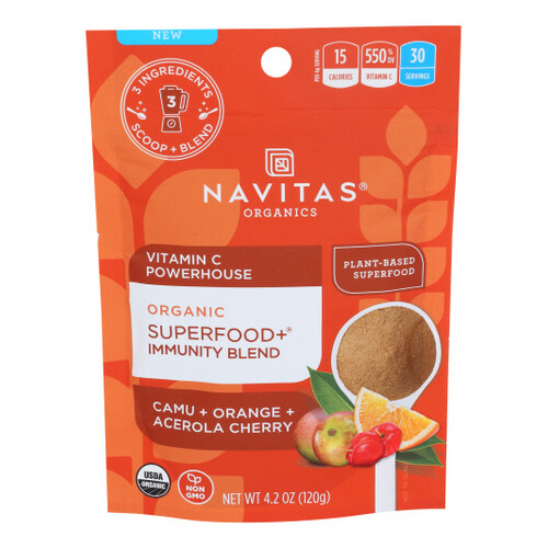 Organic Superfood Immunity Blend 4.2 Oz