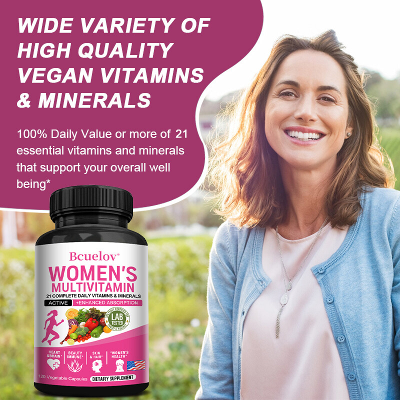 Multivitamin for Women – Highest Potency Complete Daily + Multimineral Capsules