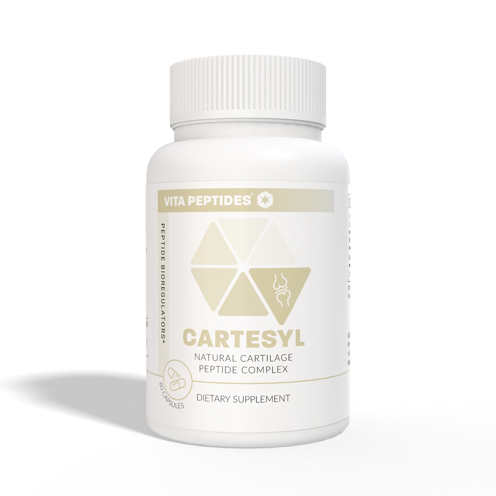 Cartesyl – Cartilage Peptide Bioregulator 30 & 60 Capsules – Free Shipping