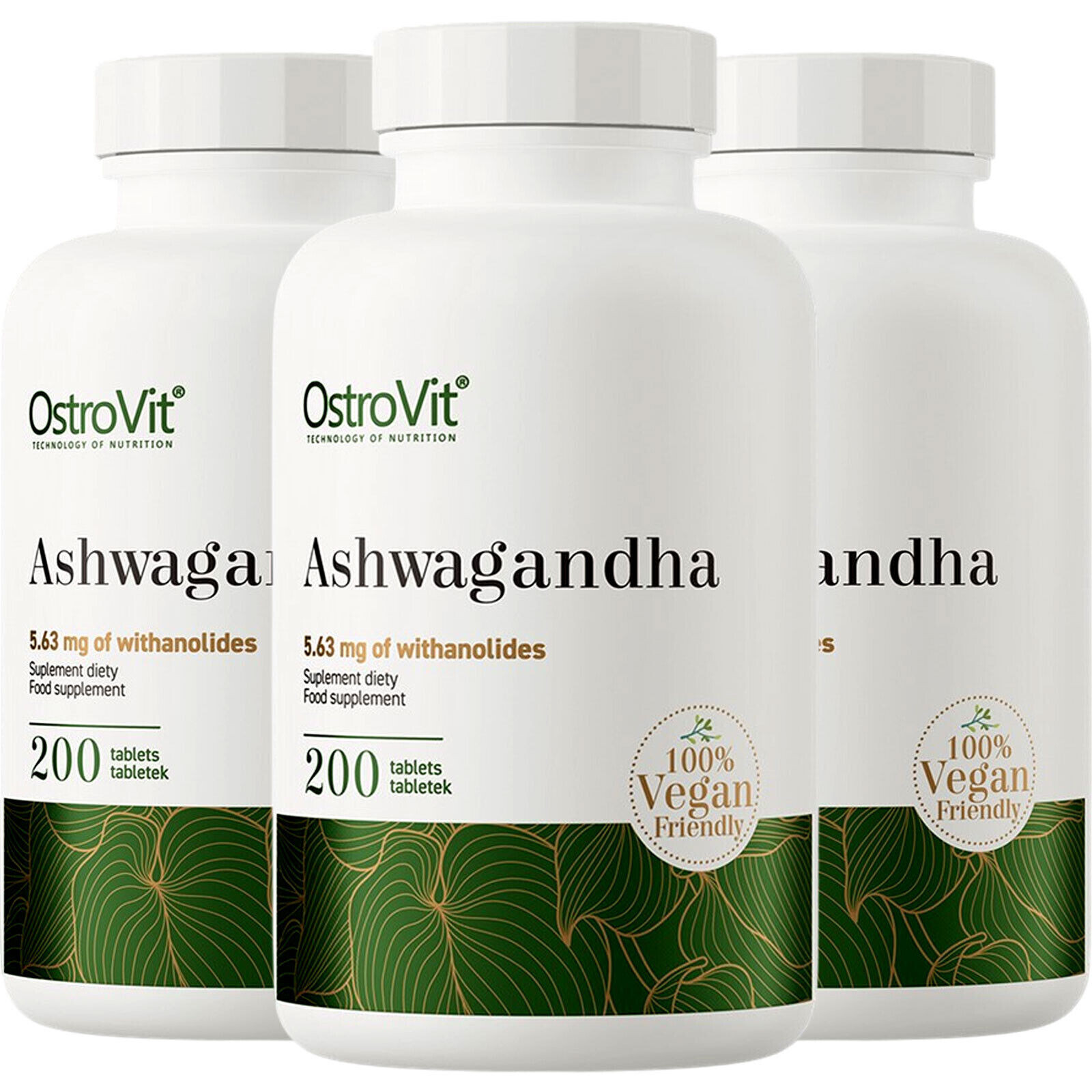 ASHWAGANDHA 200 Vege Tablets – endurance, muscle strength- lower cortisol level