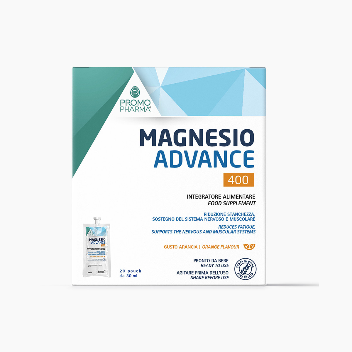 PromoPharma – Magnesium Advance 400 20 Pouch 30ml