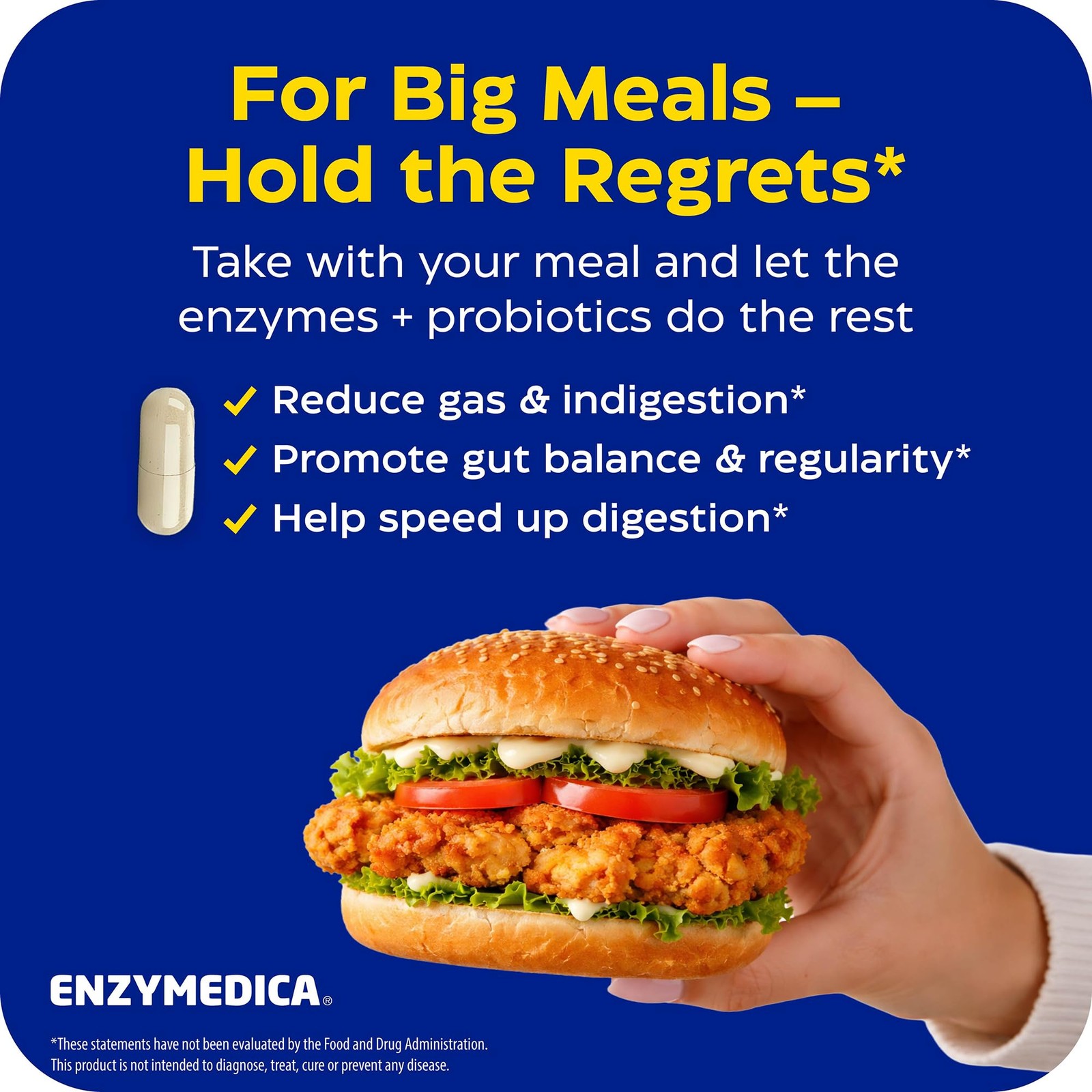 Enzymedica Digest Gold + Probiotics – 45 Count (Pack of 1), No Color