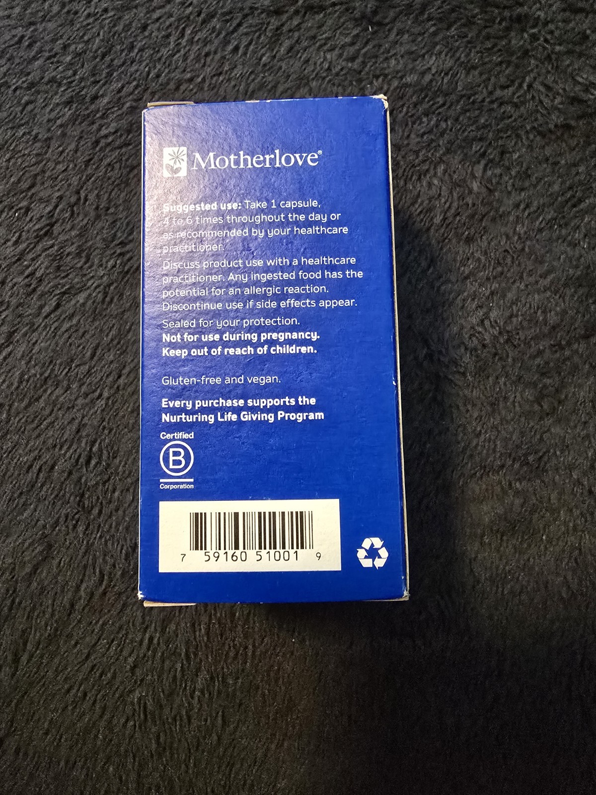 MotherLove MORE MILK MORING Supports Breast Milk Supply 60 Caps Exp 07/26