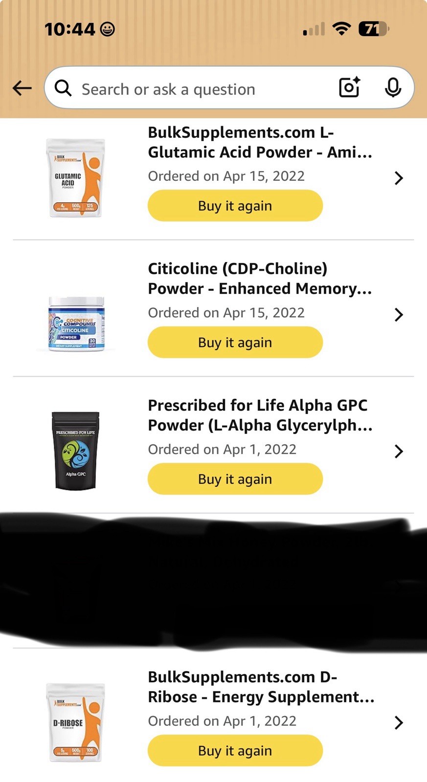 Various Health Powders