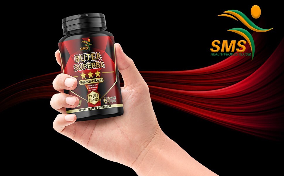 Butea Superba Pills Red Kwao Krua 1000mg DAILY Caps Mens Health ORGANIC