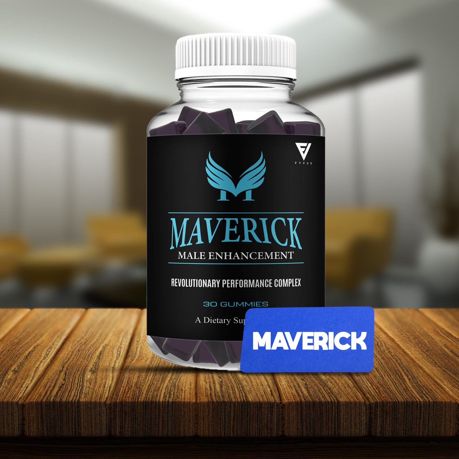 (3 Pack) Maverick Maximum Performance Supplement Maverix Gummy (3 Month Supply)