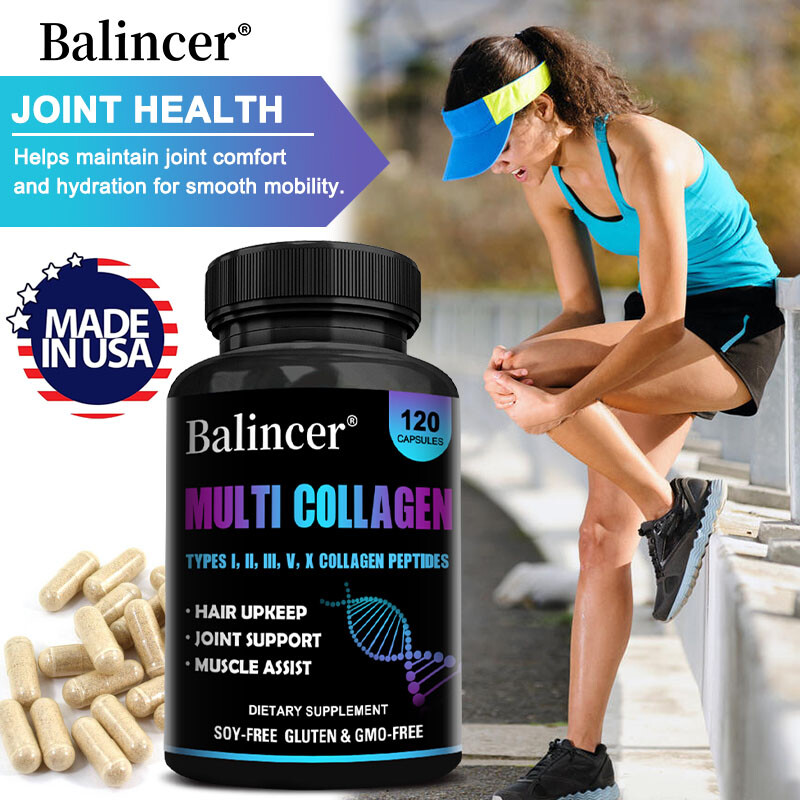 Multi-Collagen Capsules 1800mg – Enhanced Nourishment for Hair, Skin and Nails