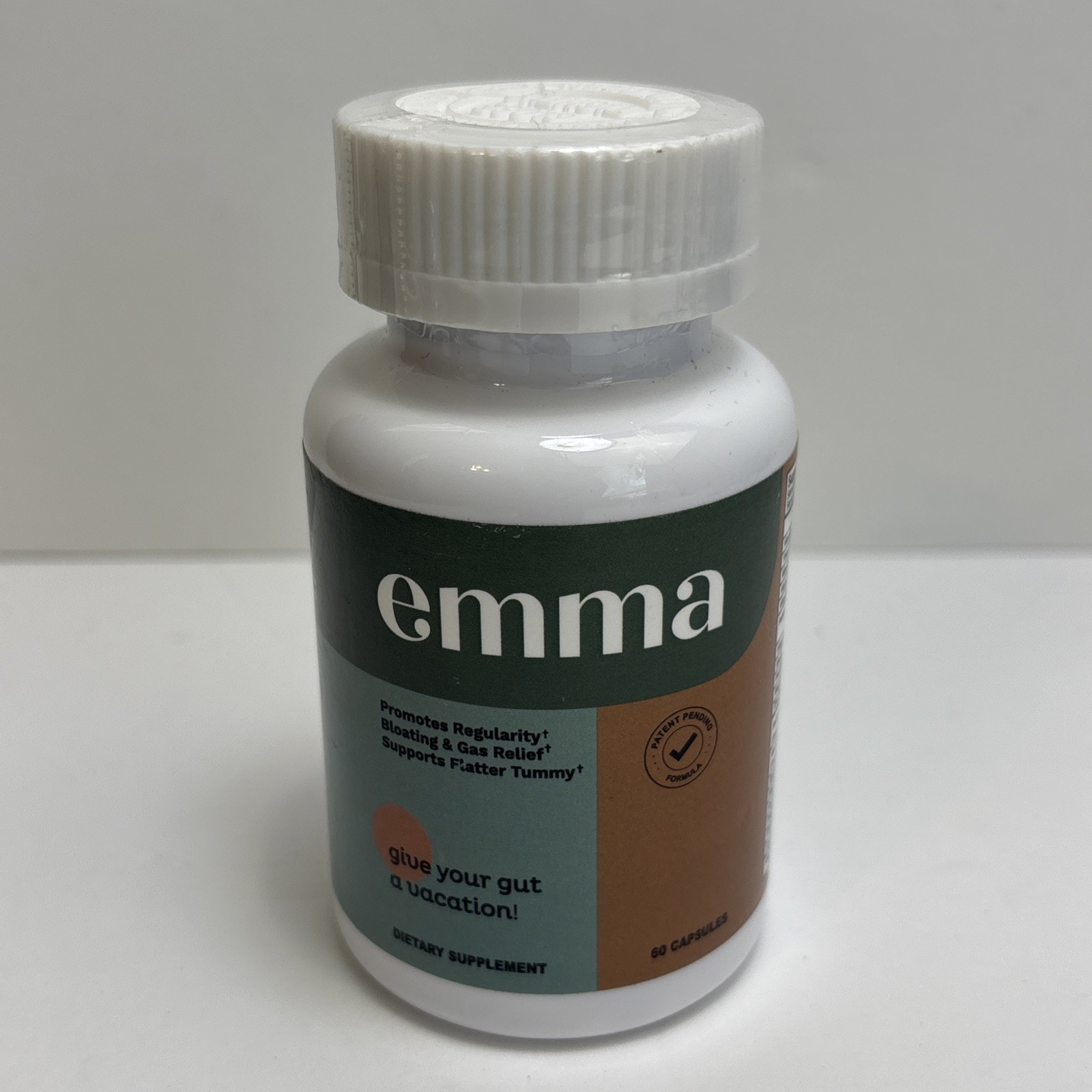 Emma Relief Supplement Konsciens Keto for Gut Bloating 60 Capsules Exp 12/2026