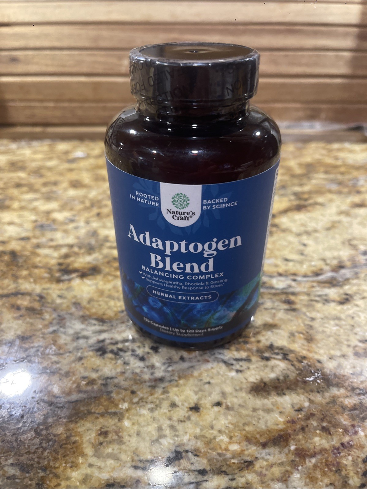 Herbal Adaptogen Mood Support Supplement – Calming Adaptogens Supplement 120CT