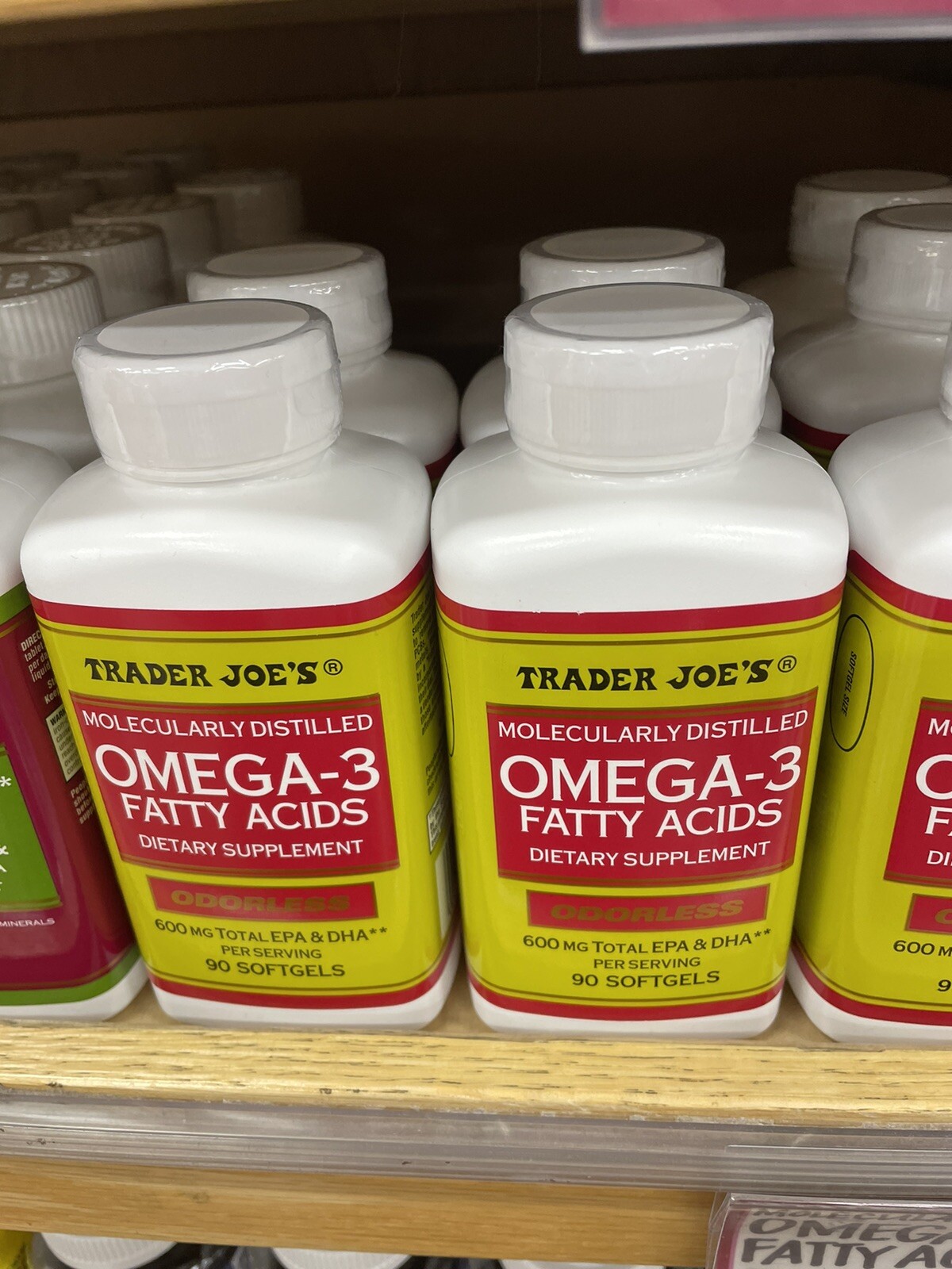 Trader Joe’s Omega-3 Fatty Acids Dietary Supplement