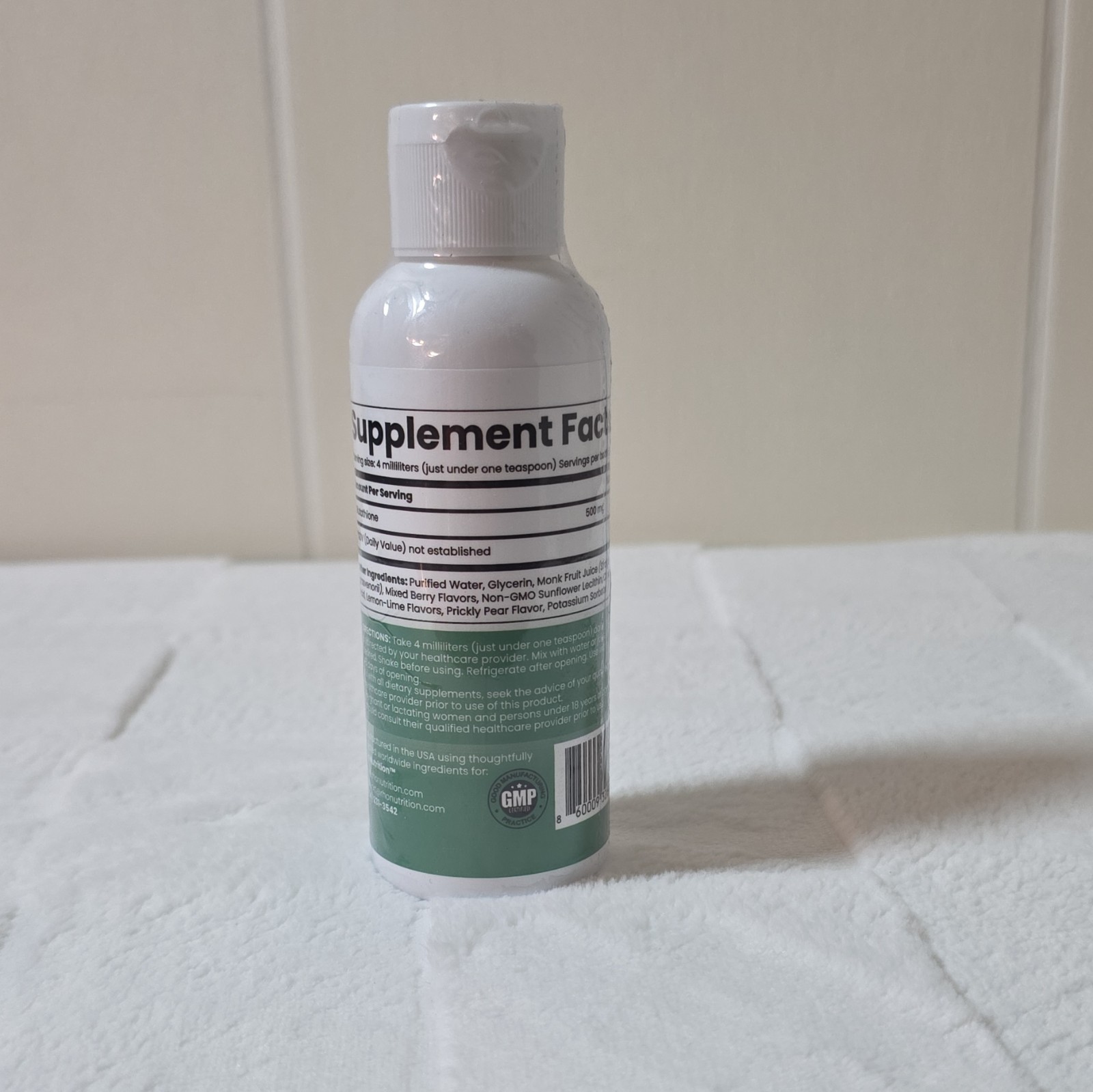 Rho Nutrition Liposomal Glutathione Liquid 4 fl oz Non-GMO Exp 12/2027