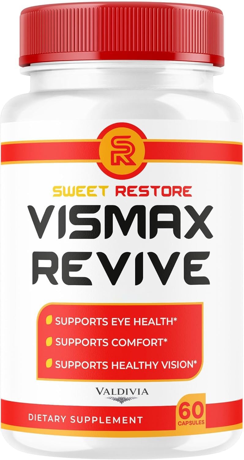 Valdivia Vismax Revive 60 Capsules Vision Support Supplement Eye Health Made
