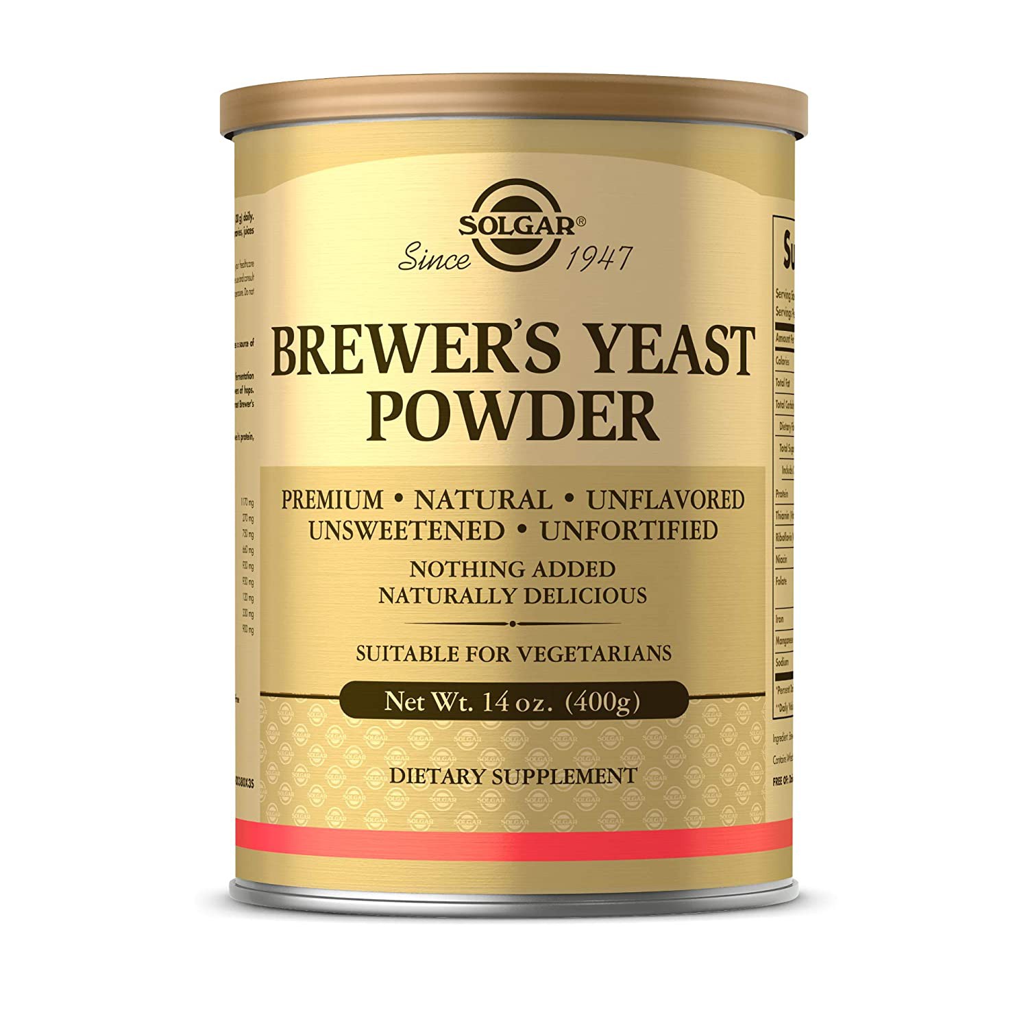 Solgar Brewer’s Yeast Powder, 14 Ounces