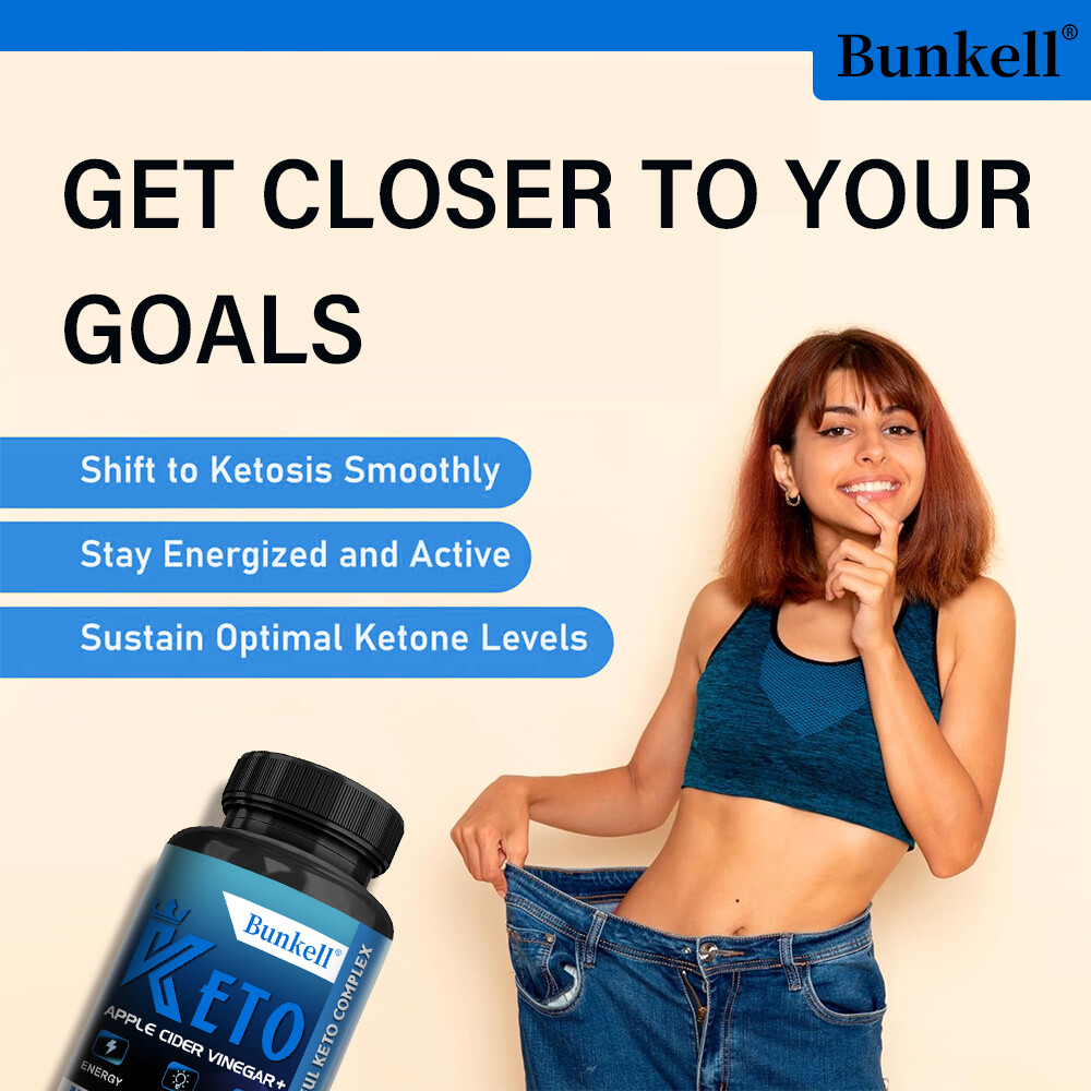 Keto with apple cider vinegar slim weight loss capsules diet supplement fat burn