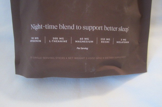 New in the Package beam DREAM 10 Servings Night-time blend for better sleep