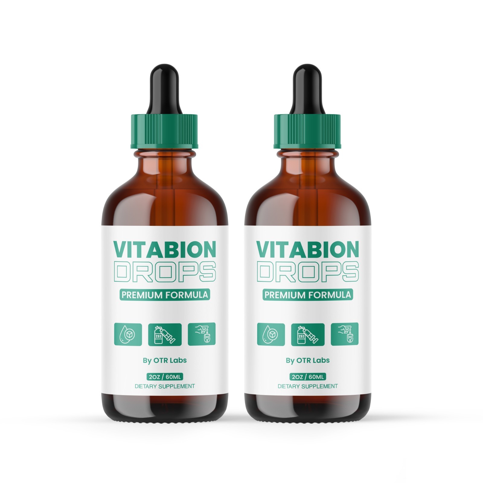 (2 Pack) Vitabion Blood Support Drops Vita Bion Vitamin Supplement 60 Servings